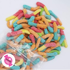 Smarty Stop Gummy Collection (Assorted Sour Worms, 5 LB)