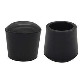 Flyshop 1-Inches 25mm Chair Leg Caps Anti-Skid Rubber Chair Leg Floor Protectors Round Furniture Table Covers 16Pcs