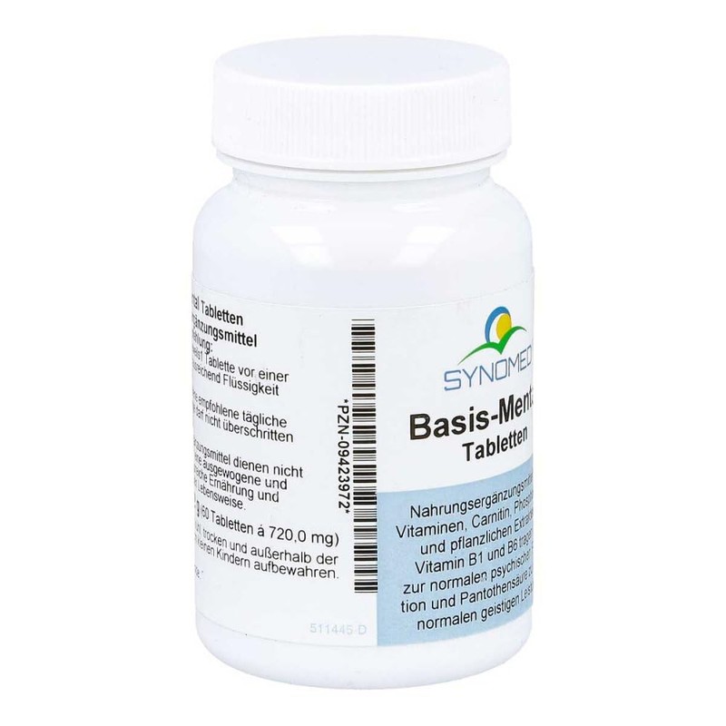 Basis-Mental Tablets, 60 Tablets (43.2 g)