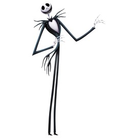 Generic 15"" Jack Skellington Wall Decal The Nightmare Before Christmas Peel and Stick Vinyl Sticker Tim Burton Room Decoration Removable Home Decor Self Adhesive Art 8 x 15 Inches