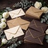 Cholemy Brown 4 x 6 Envelopes 50 Pack A6 Card