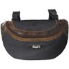Tough 1 Canvas Pommel Bag Leather Accents Black