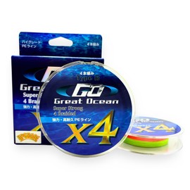 PE Line 4 Braid No. 1 162.9 ft (500 m) 5 Colors (14.5 lbs (6.4 kg)