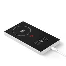 MACOLAUDER Cup Warmer Heat Coaster Coffee Cup Warmer for Home Use, Office, Home, Coffee, Water, Milk, Tea and Other Drinks, Touch Type, Tabletop, Cold Protection