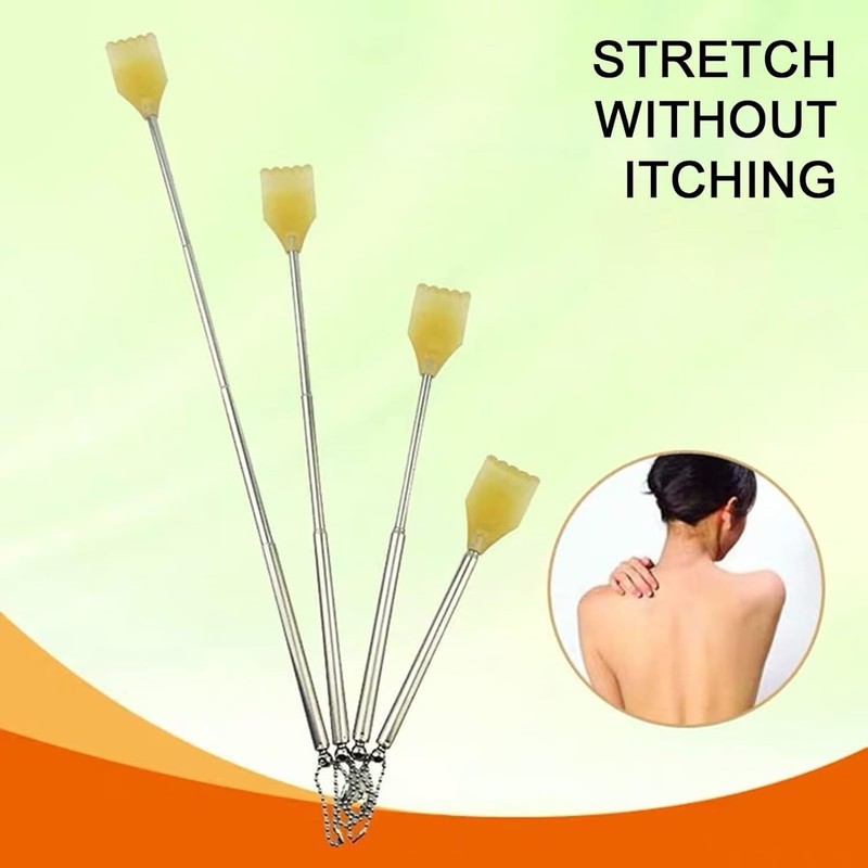 Juroicessry 1Pc Extendable Back Scratcher Claw Shape Back Scraper Back