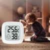 OPPERD Mini Thermo-Hygrometer Thermometer, Digital Room Thermometer, Indoor Thermo-Hygrometer, Bedroom,