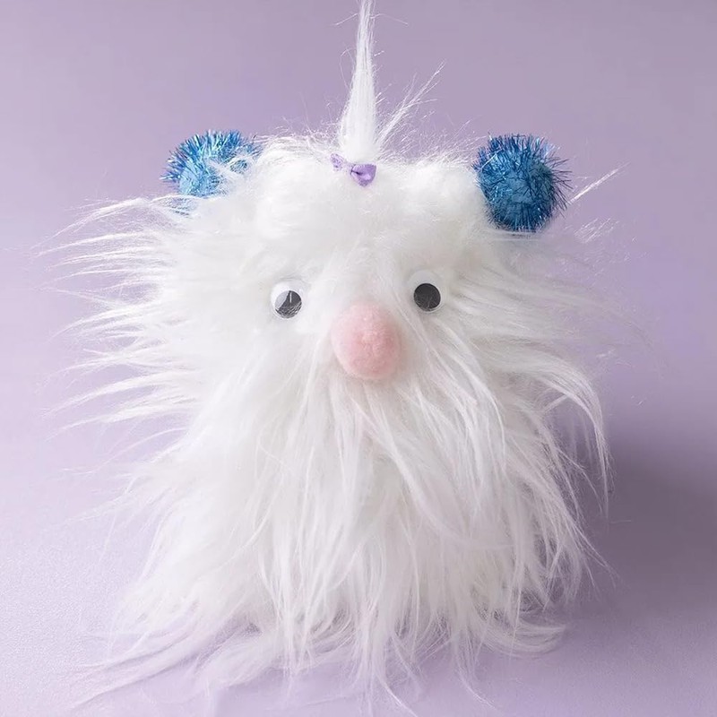 Snowball Monster | Mini Sewing Kit for Kids | Christmas