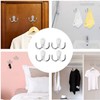 Double Prong Coat Hook Robe Hooks Dual Coat Hooks Wall