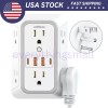JcBlaon 10 in 1 Wall Outlet Surge Protector with 6