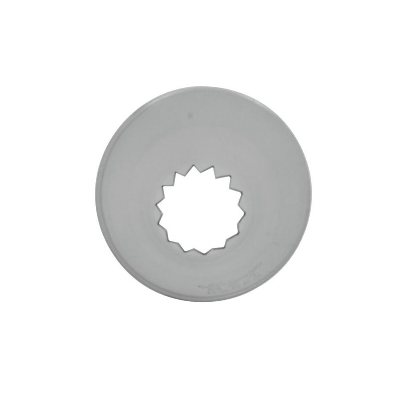 Ateco # 864 - French Star Pastry Tip .38'' Opening