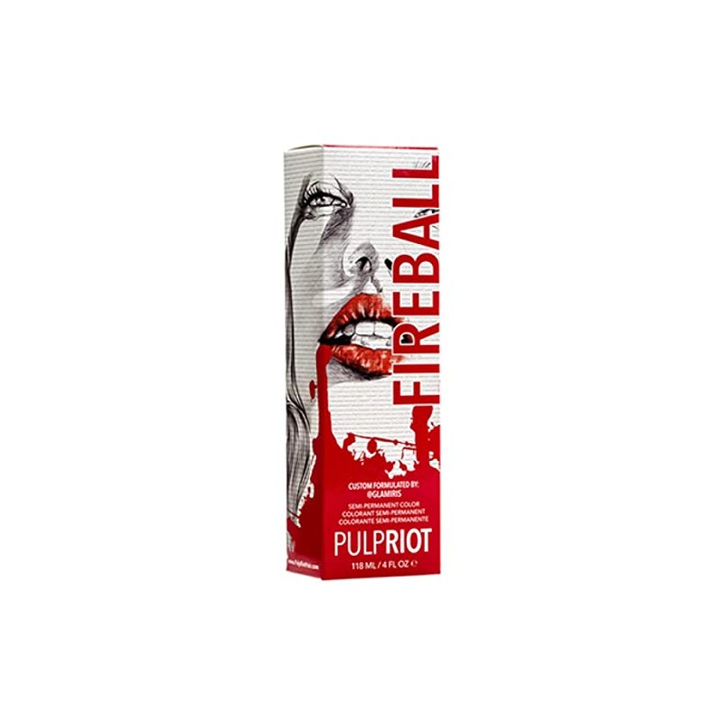 Pulp Riot Semi-Permanent Hair Color- Fireball 4oz#