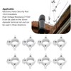 50pcs Electric Fence Insulators Pulse Electric Fence Terminal Rod Insulators