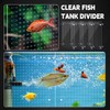 Nuanchu 4 Set Acrylic Fish Tank Divider 17 x 10''