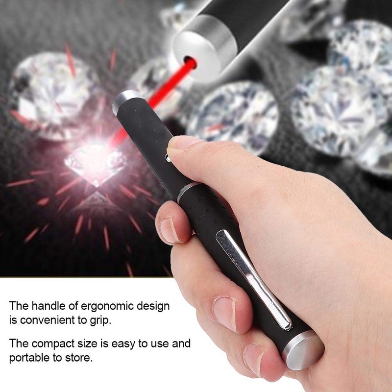 Flashlight, Identification Tool, Tester Pen, for Home Jewelry Display(Blue light)