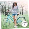 CORHAD Durable Folding Bike Carrier Rack Compact Back Stand Cargo