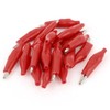 IIVVERR 20Pcs Red Alligator Testing Clip Battery Charging Clamp Connector