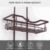 REINHARDT Shower Caddy Hanging Adjustable, Extended Length Rustproof Showers Caddy