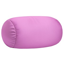 FABSKIY Squishy Neck Pillow, 7Inch x 12Inch Soft Travel Body Bed Pillow Bean Pillow for Kids Adult Chair Sleeping Car Seat, Fun Dormroom (Purple)