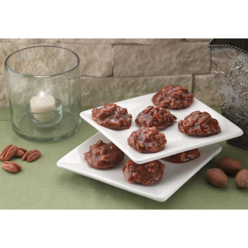 Lammes Candies Texas Chewie Pecan Praline 2 Ounce Gift Box
