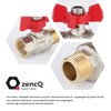 zencQ Ball Valve with Screw Connection 3/4 Inch MF, PN40