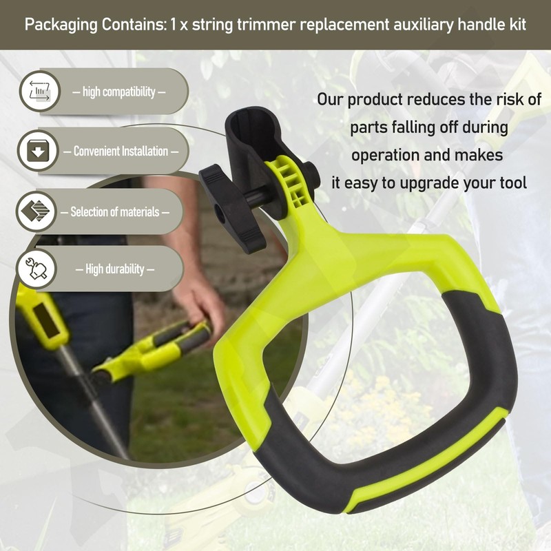 311158001 String Trimmer Replacement Auxiliary Handle for Ryobi String Trimmer