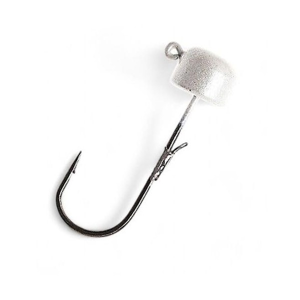 Jigheads Shroomz 1/10Oz Rig 05Pk5 Pearl Fishing Lures Bass Jigging