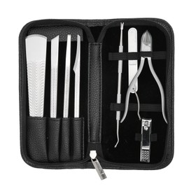 8Pcs Pedicure Knife Stainless Steel Dead Skin Remover Portable Foot Callus Knife Tools Kit