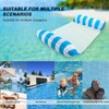 Water Hammock, Inflatable Pool Float，4-in-1 Multi-Portable Water Pool Float Hammock
