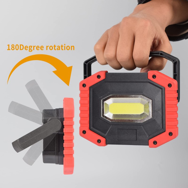 OTYTY Work Light Rechargeable, LED Work Light Portable Flood Lights
