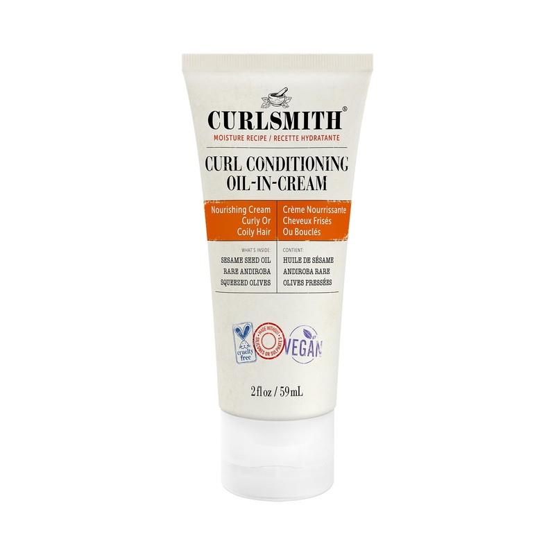 CURLSMITH - Curl Conditioning Oil in Cream - Vegan Leave