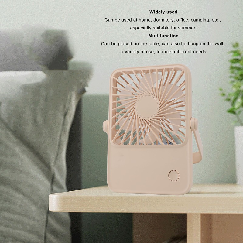 Small Desk Fan USB Powered Portable Table Fan Fast Cooling
