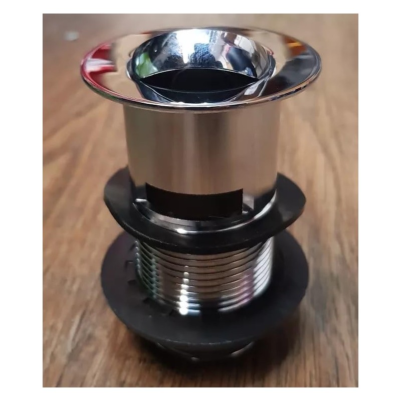 TC Bathroom Basin Waste Swivel Flip Plug Slotted Tail 1