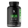 Hierro 240 Cápsulas Levadura Cerveza Espinaca Ingredientes Naturales Iron Blend
