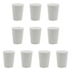 Bonsicoky 10 Pack Solid Rubber Stoppers - 00# Tapered Shaped