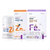 Hamsoa Gluconate Full of Zinc 120 tablets 1 box + Lipoper Full of Iron 30 sachets 1 box / 함소아 글루콘산 아연가득 120정 1박스 + 리포퍼 철분가득 30포 1박스
