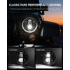 BESURE 2PCS New Anti-glare 7 Inch Round Led Headlights DOT