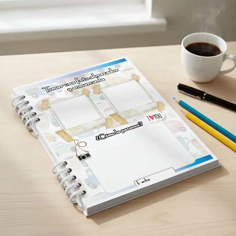 Cuaderno 100 Citas Madre E Hijo / Libro Citas /