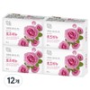 Natural Beauty Rose Soap Rose Scent, 90g, 12 Pieces / 자연미인 로즈비누 장미향, 90g, 12개입
