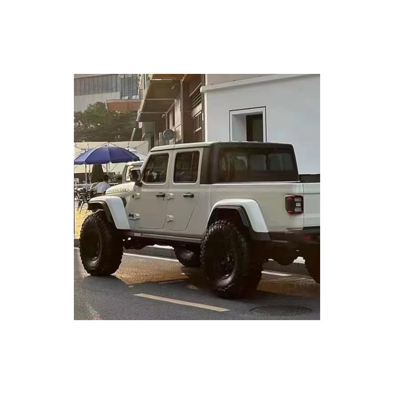 Fender Flares Extensions Set Compatible with Jeep Gladiator JT 2020-2023