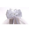 Colorful House Flower Girls White First Communion Veil Headband with