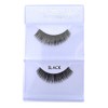 12 Pairs Crème 100% Human Hair Natural False Eyelash Extensions