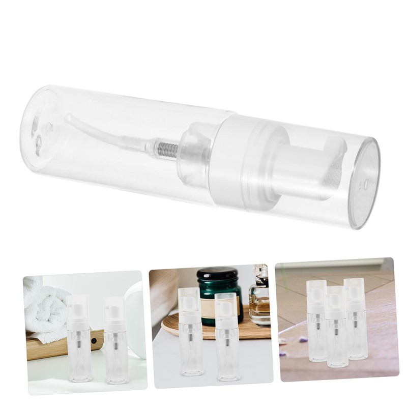 Ipetboom 10 Pcs Clear Mascara Dispenser Automatic Soap Dispenser Foam