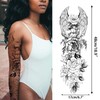 Aresvns Sleeve Tattoo for Women Teen Girls,8 Sheets Full Arm
