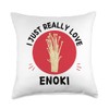 Enoki Food Lover I Just Really Love Enoki Mushroom Lover