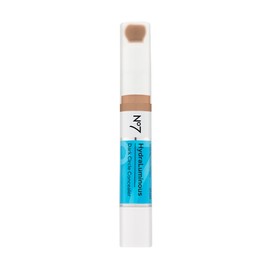 No7 Hydraluminous Concealer - Full-Coverage Under Eye Concealer for Dark Circles with Caffeine & Ceramides - Hydrating & Brightening Eye Makeup - Shade 8.5 (3.9ml)