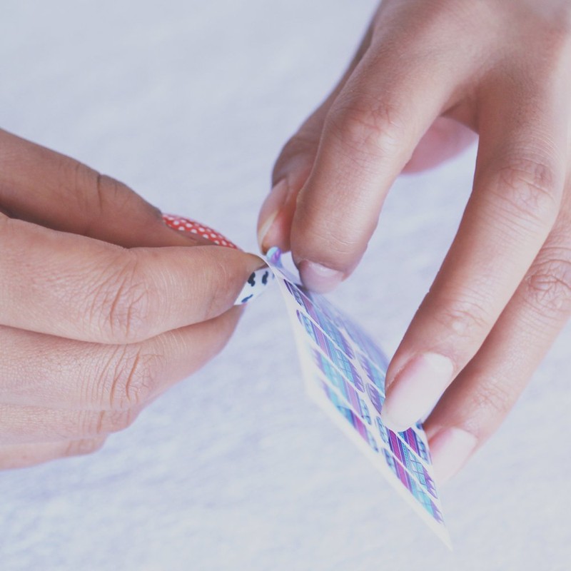 Nail Polish Art Strips 18 Wraps Decal DIY Manicure Pedicure