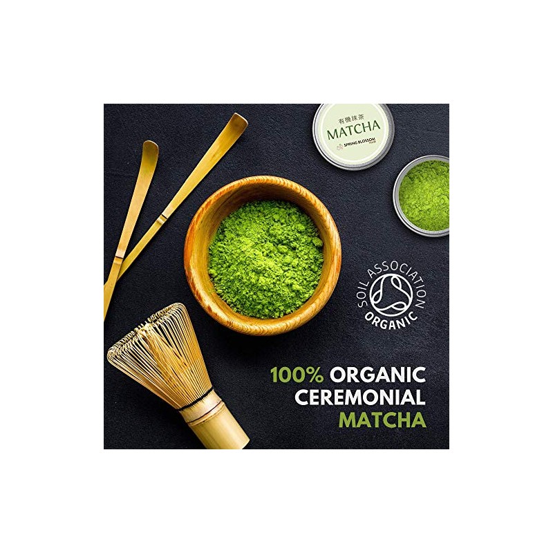 Organic Matcha Green Tea Powder - Ceremonial Grade from Uji,