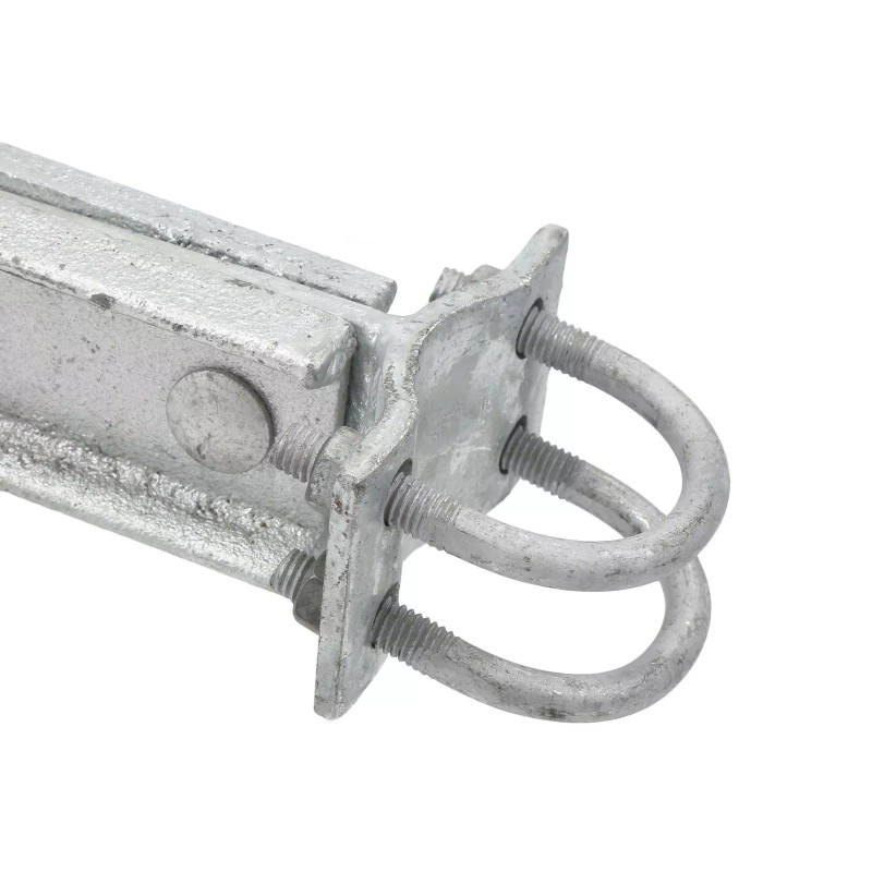 PLUM_FITTINGS Chain Link Single Trolley Assembly for Overhead Slide Gate