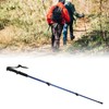 Telescopic Hiking Cane 3 Section Aluminium Alloy Walking Stick Retractable