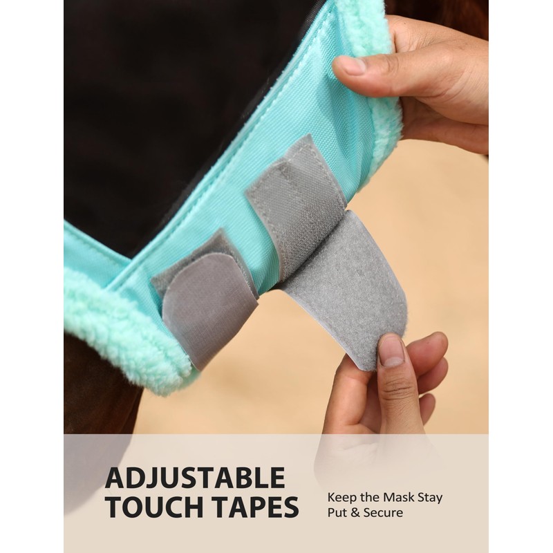 Harrison Howard Horse Fly Mask UV Protective Fine Mesh with